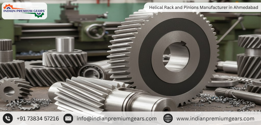 Helical Rack and Pinions Manufacturer in Ahmedabad