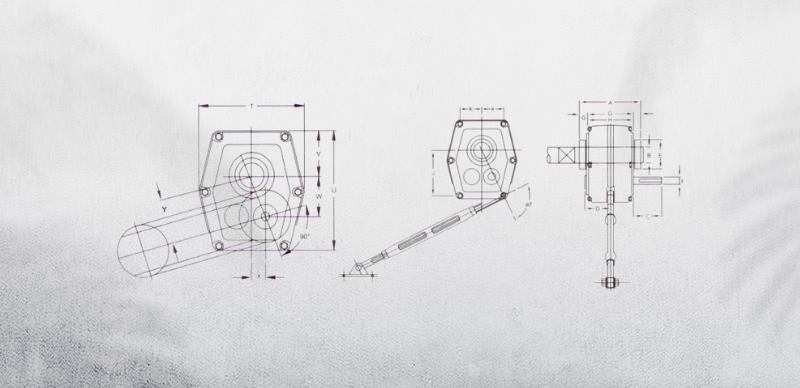 Shaft Mounted Speed Reducer (SMSR) Gearbox