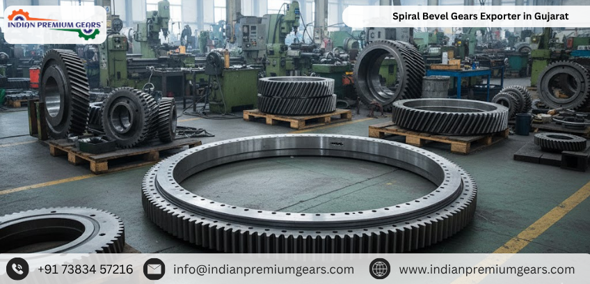 Spiral Bevel Gears Exporter in Gujarat