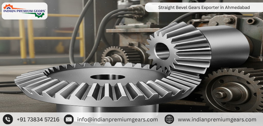 Straight Bevel Gears Exporter in Ahmedabad