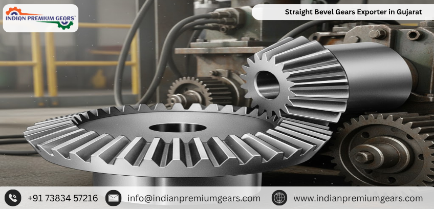 Straight Bevel Gears Exporter in Gujarat
