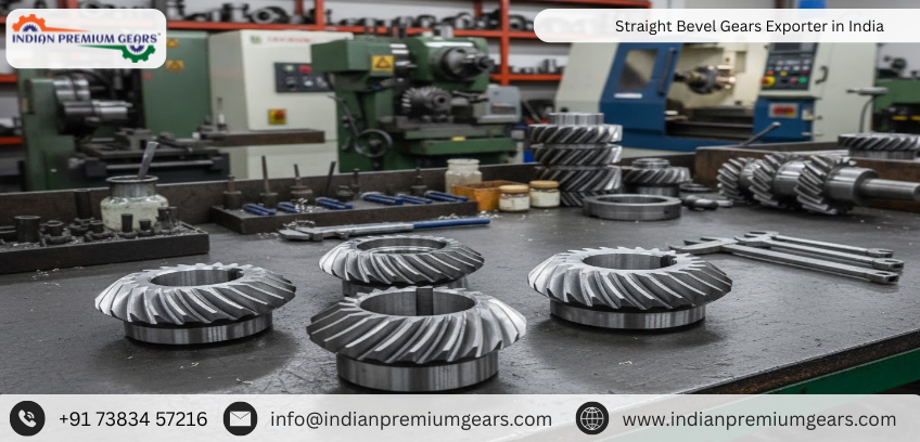 Straight Bevel Gears Exporter in India