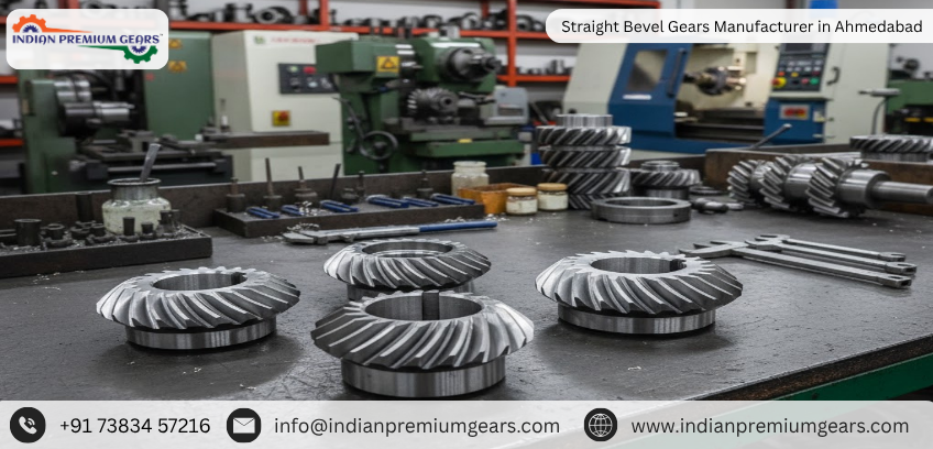 Straight Bevel Gears Manufacturer in Ahmedabad